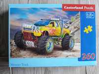 Puzzle castorland 260 elementów monster truckk