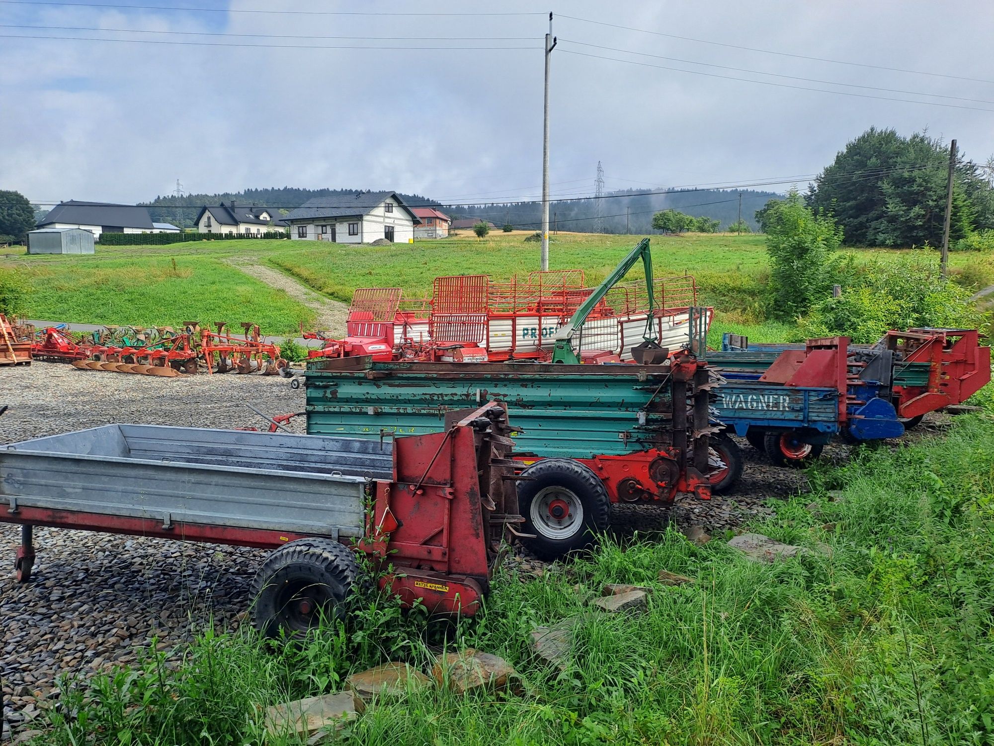 Rozrzutnik obornika mały górski 1.5t 3t 4.5t 6t