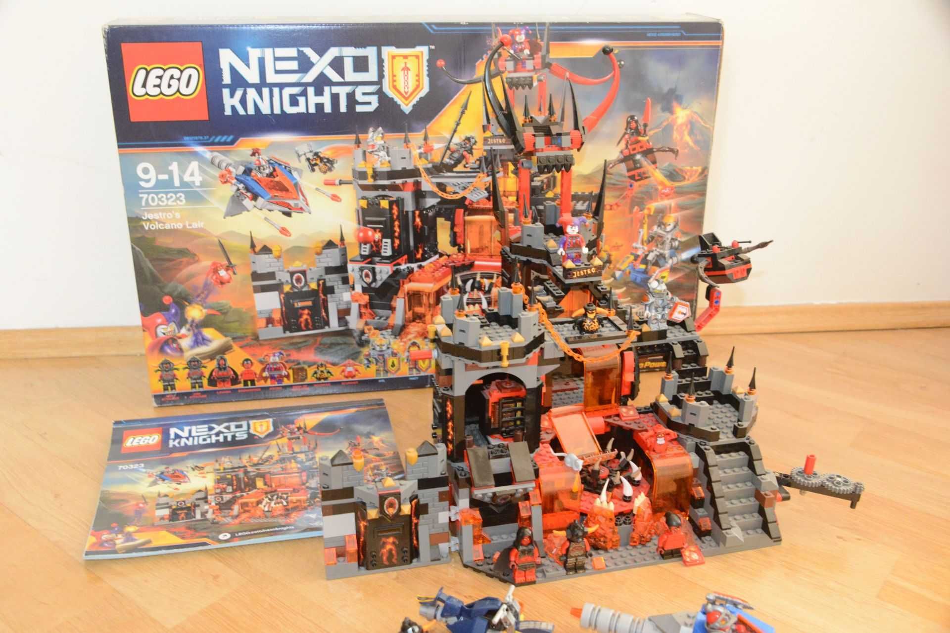 LEGO 70323 Nexo Knights Wulkaniczna kryjówka Jestro