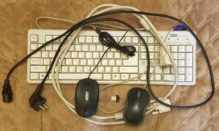 Компьютер, ОЗУ 8 Гбайт, HDD 2x500GB, W10, Office10 + монітор LG 21.5"