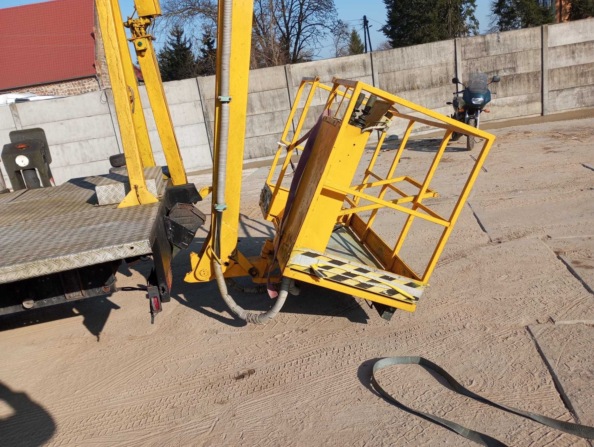 Podnośnik koszowy WUMAG WT 200 MAN 8.150 6 cylindrów zwyżka 20m