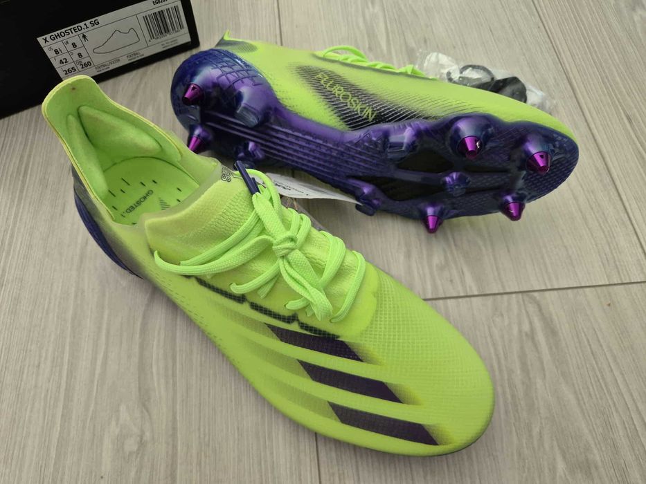 Profesjonalne piłkarskie korki adidas X Ghosted.1 SG EG8263 rozmiar 42