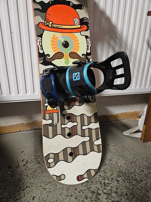 Deska snowboardowa Salomon 135cm z wiązaniami