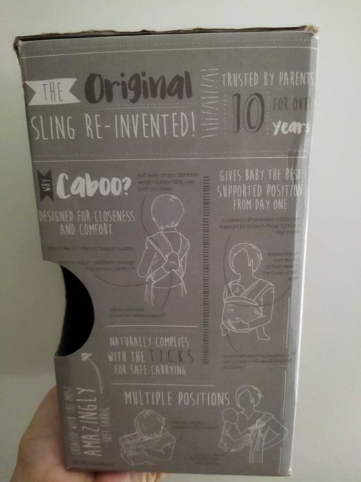 Marsupio/ Sling de pano para bebé