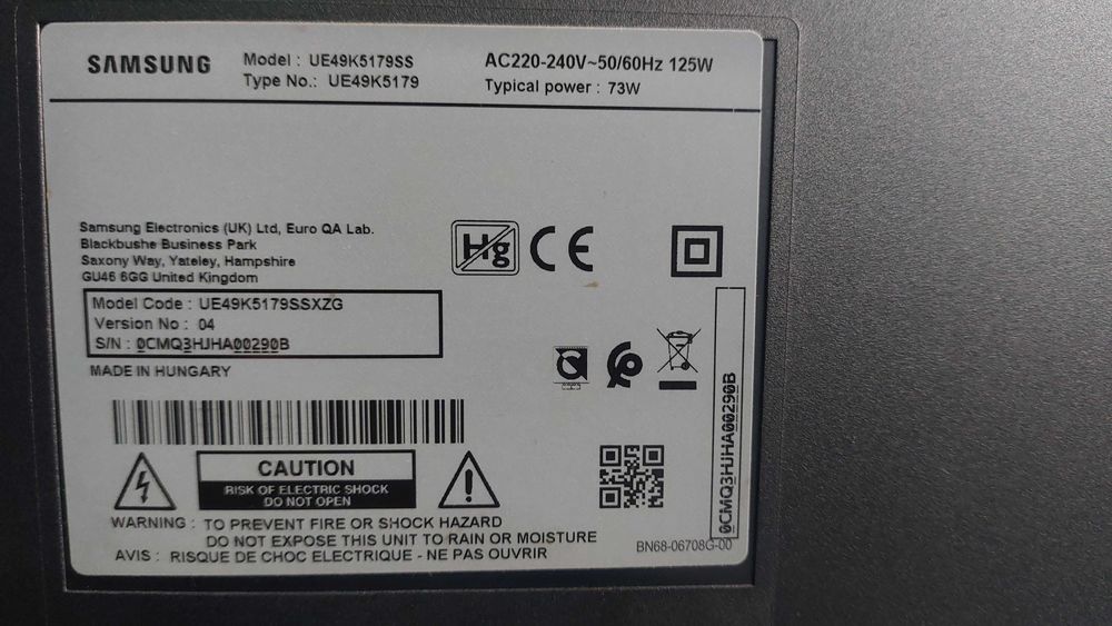 SAMSUNG 49" UE49K5179SS , гарантія 6 місяців!!!