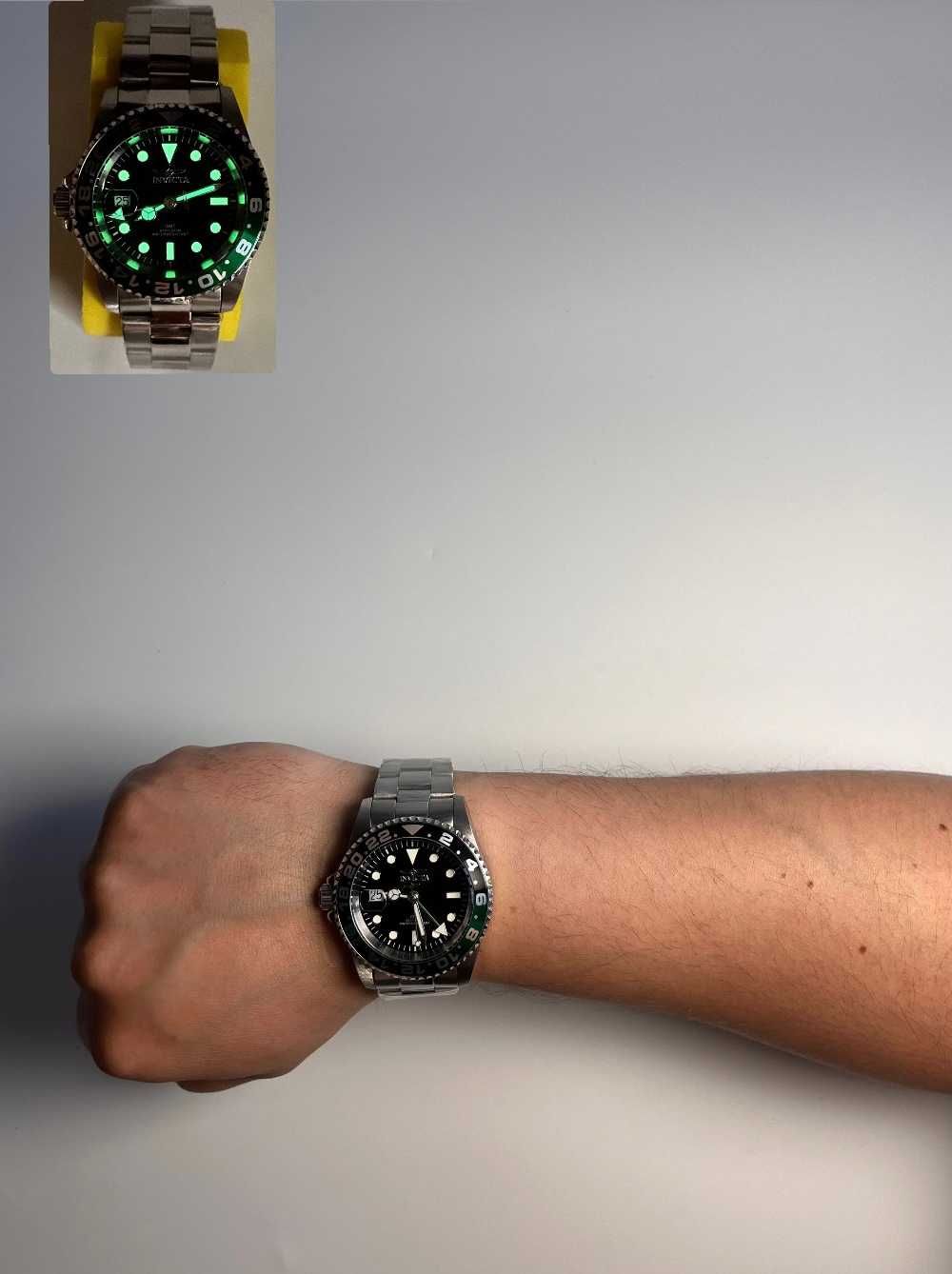 годинник Invicta 43960, годинник для лівші, часы инвикта Ø42мм