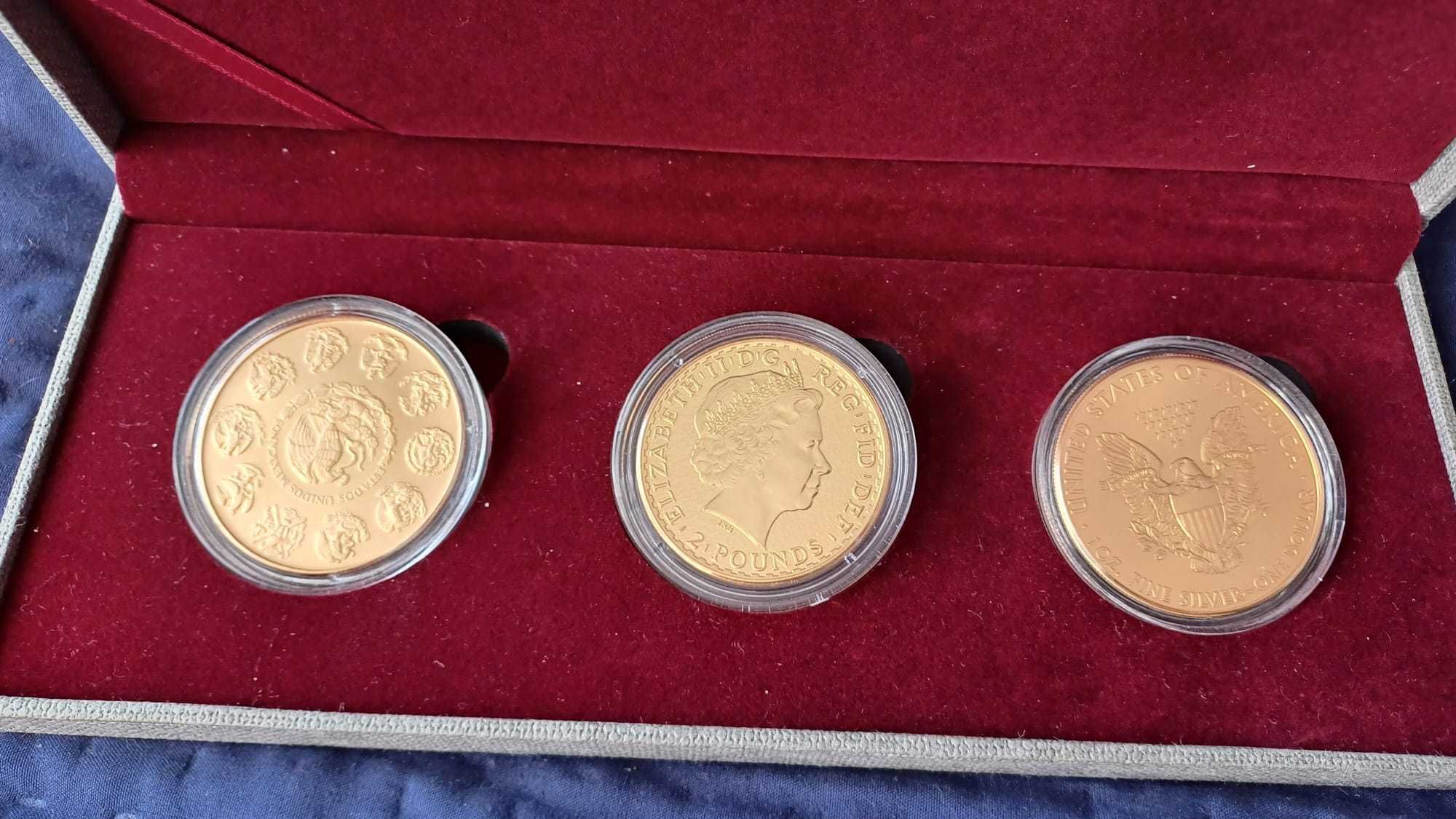 3 Monety srebrne kolekcjonerskie - Art 2015 Rembrant set