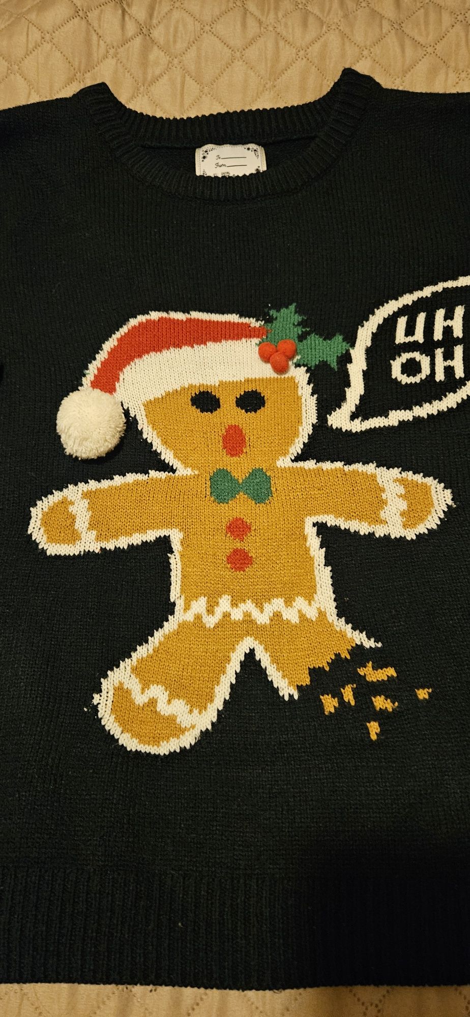Sweter świąteczny S