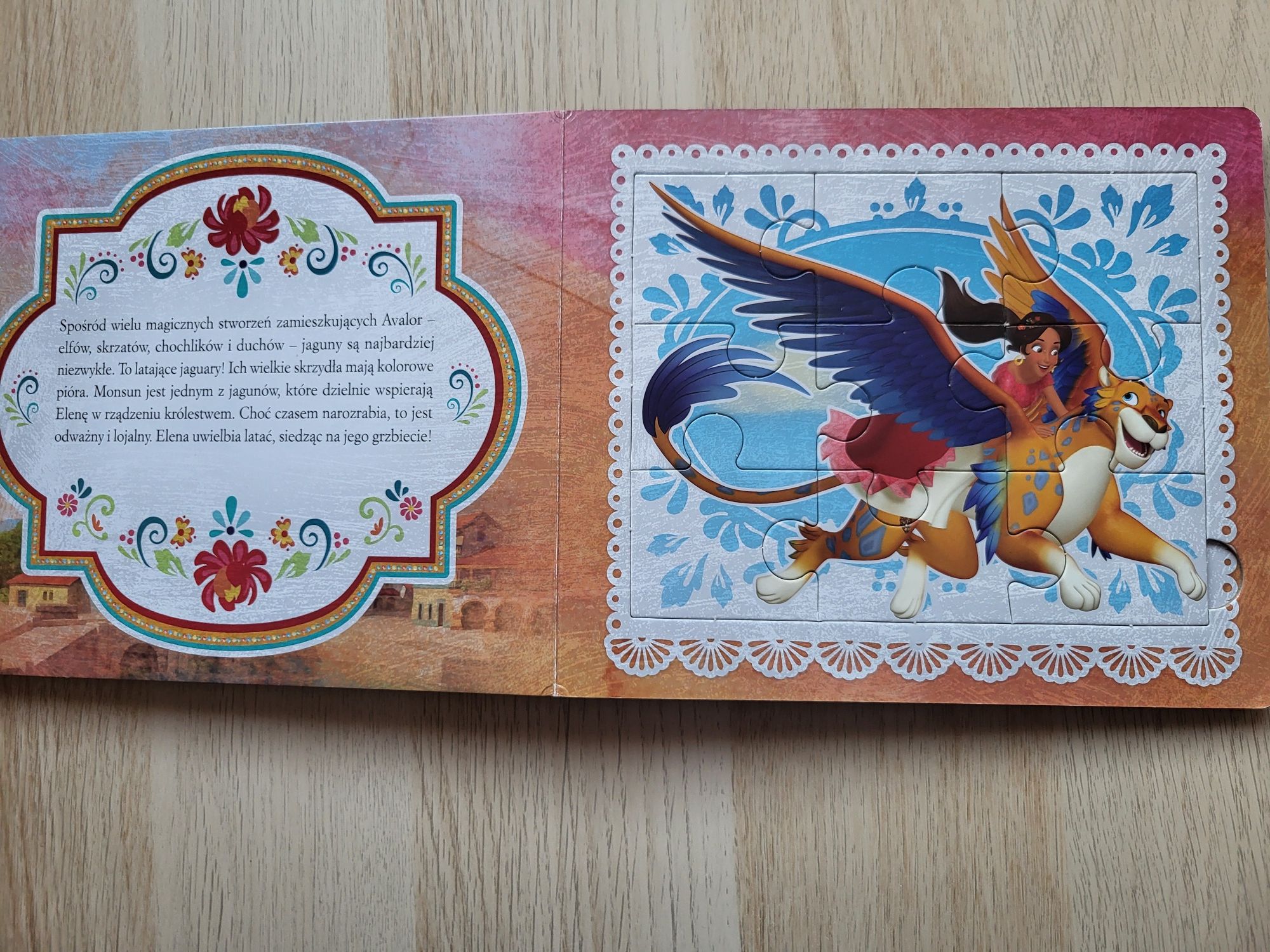 Elena z Avaloru Puzzlowa książeczka