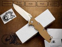 Нож Rick Hinderer Eklipse 3.5 Slicer Hollow Grind SW Coyote G10 S45VN