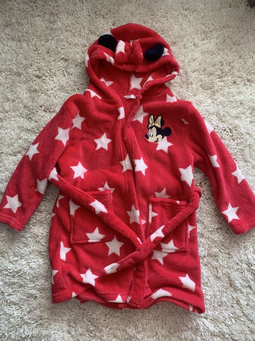 Szlafrok dla dziewczynki 110/116, Myszka Miki
