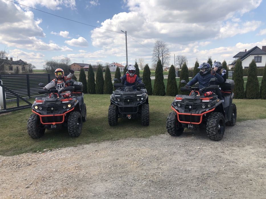 Wypozyczalnia wynajem quadow Benyco Odes 800!!!