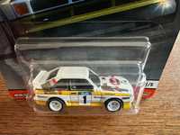 Hot Wheels Premium Audi Sport Quattro + Porsche