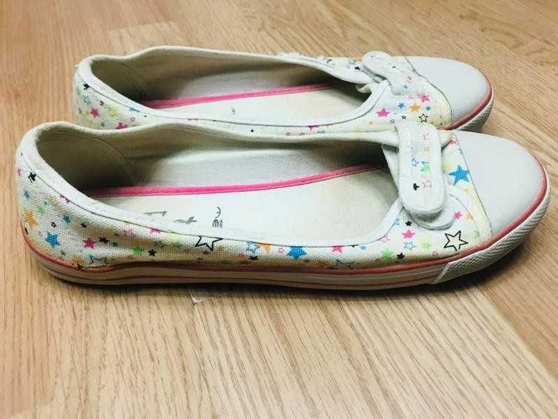 Кеды мокасины New Look балетки Р.38/39 ст.25см