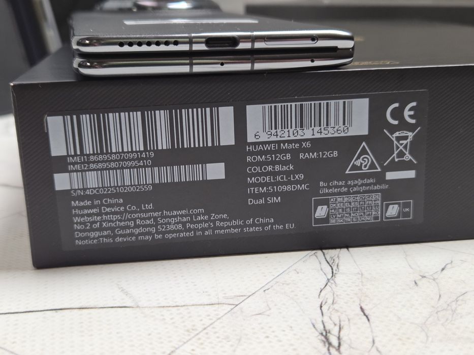 Huawei Matei X6 12/512 новий !