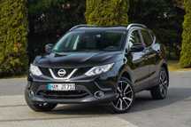 Nissan Qashqai 79tys., skóry, navi, kamera 360, xenon, z de