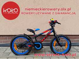 Rower dziecięcy CUBE koła 16 aluminium okazja rabat WYSYŁKA
