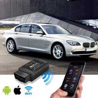 Автосканер OBD2 ELM327 WIFI , діагностичний сканер для авто Чорний