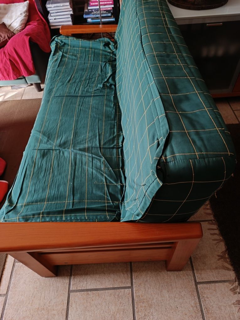 Sofá com cama 3 Lugares