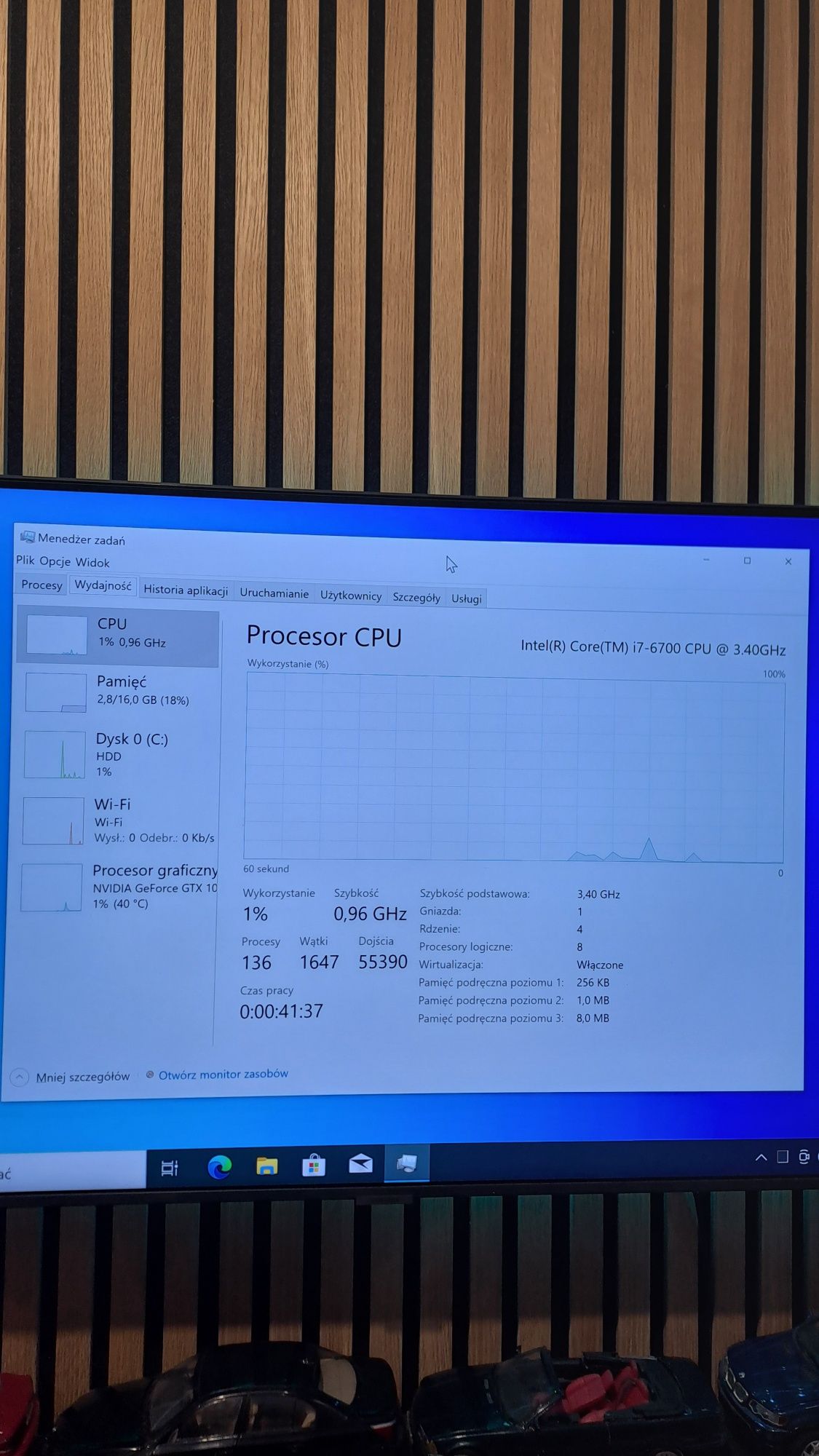 I7 6700 gtx 1050 16 ram komputer gamingowy