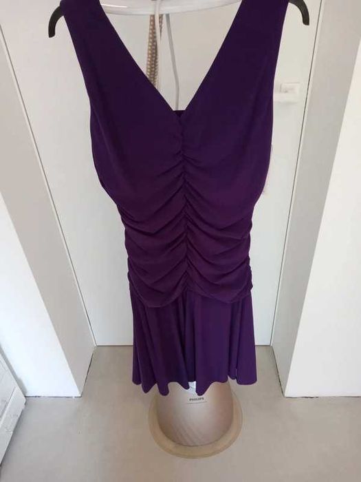 sukienka , jak kamuflaż długość przed kolana Nowa