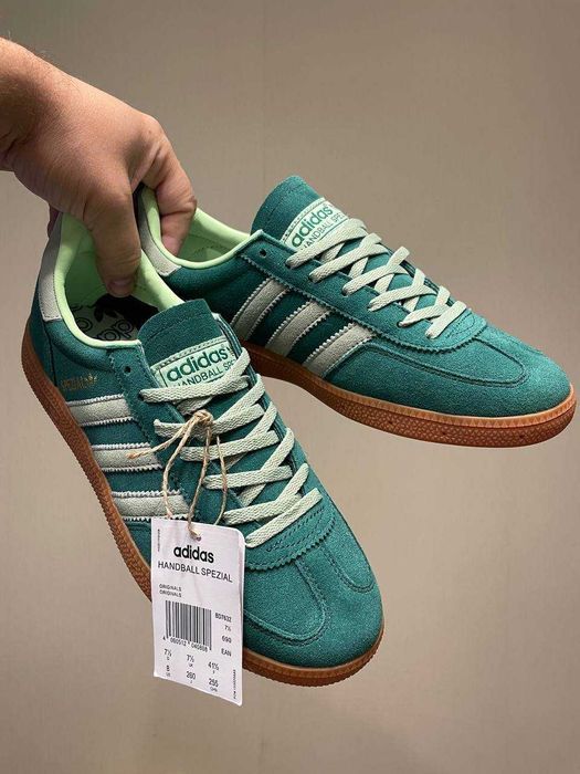Кросівки Adidas Handball Spezial Collegiate Green premium i97