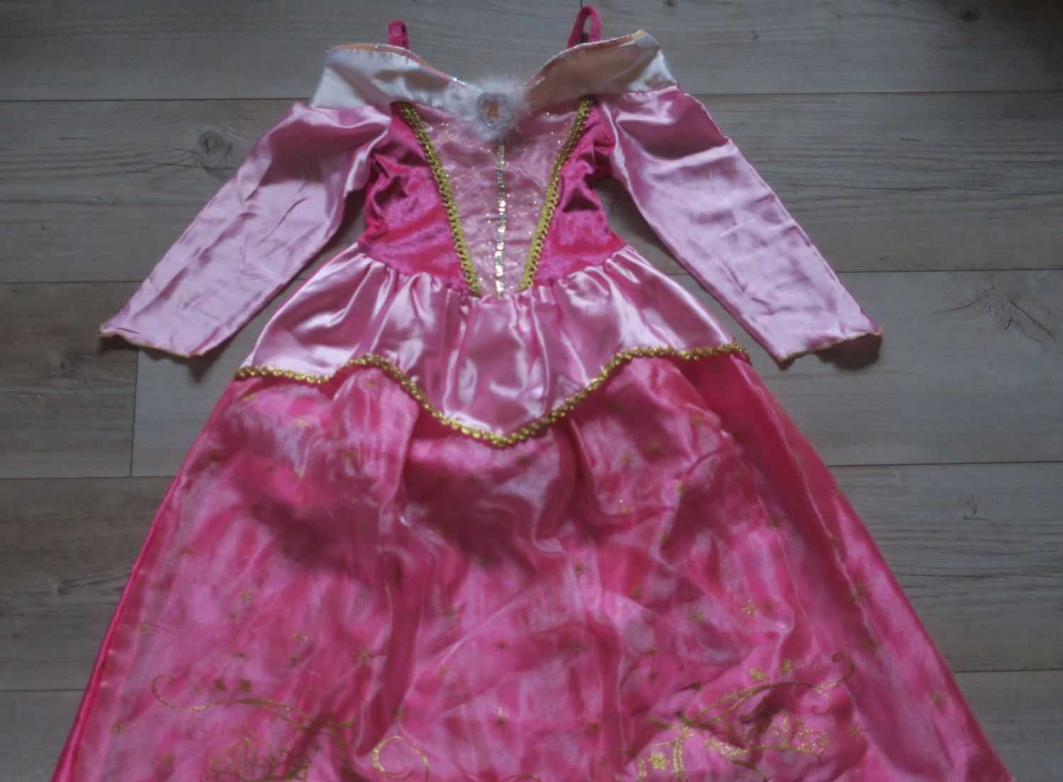 Sukienka karnawałowa księżniczka Aurora Disney r 122-128, 7-8 l Rubies