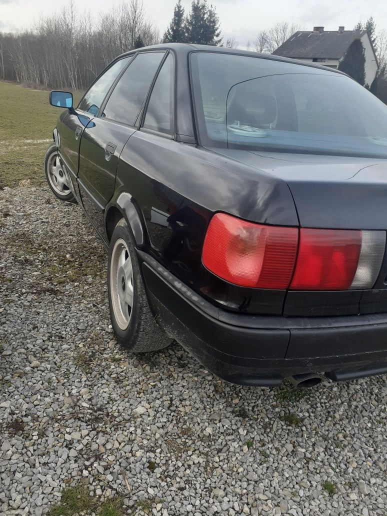 audi 80 b4 silnik 2.0 abk ly9b maska klapa tyl przod szyba drzwi felgi