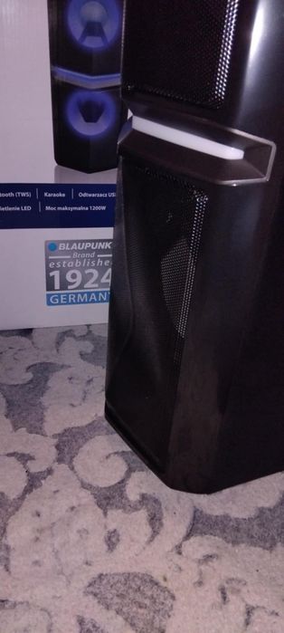 Głośnik przenośny KOLUMNA karaoke z Bluetooth 1200W