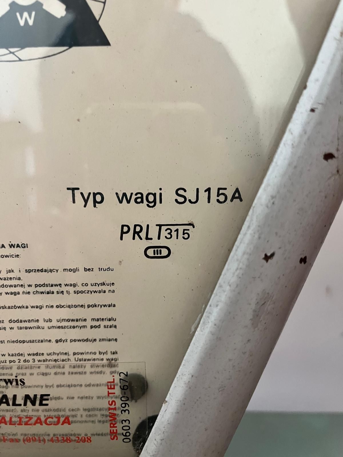 Waga szalkowa PRL