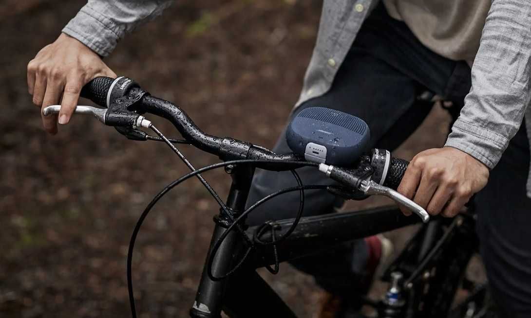 Пара преміум Bluetooth колонок Bose SoundLink Micro Stone Blue IPX7