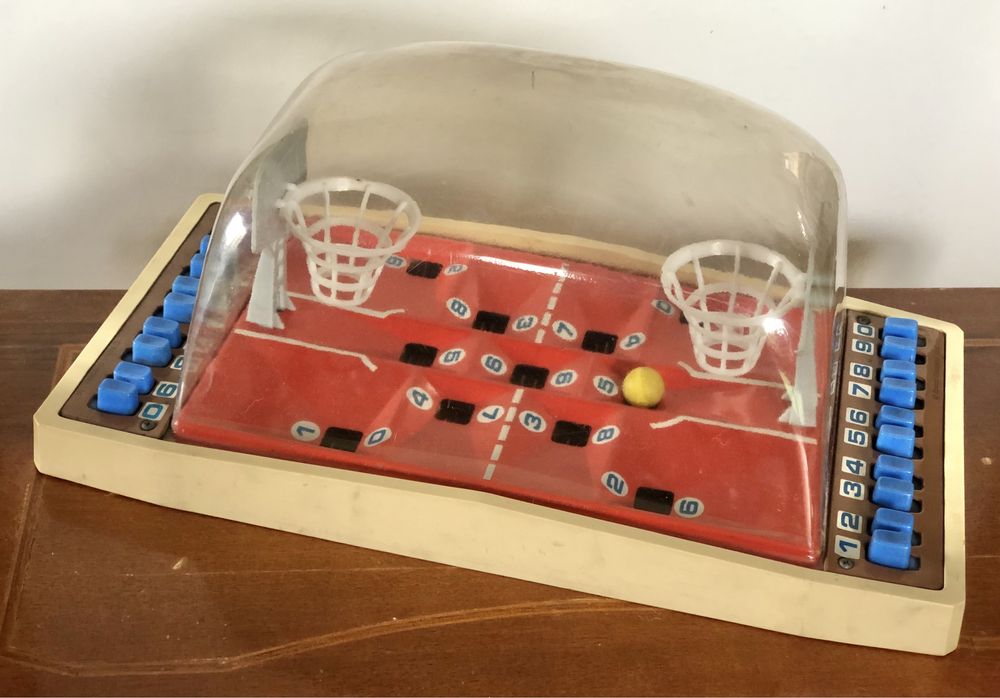 Retro japońska gra Epoch Super Basketball Game koszykówka zabawka vtg
