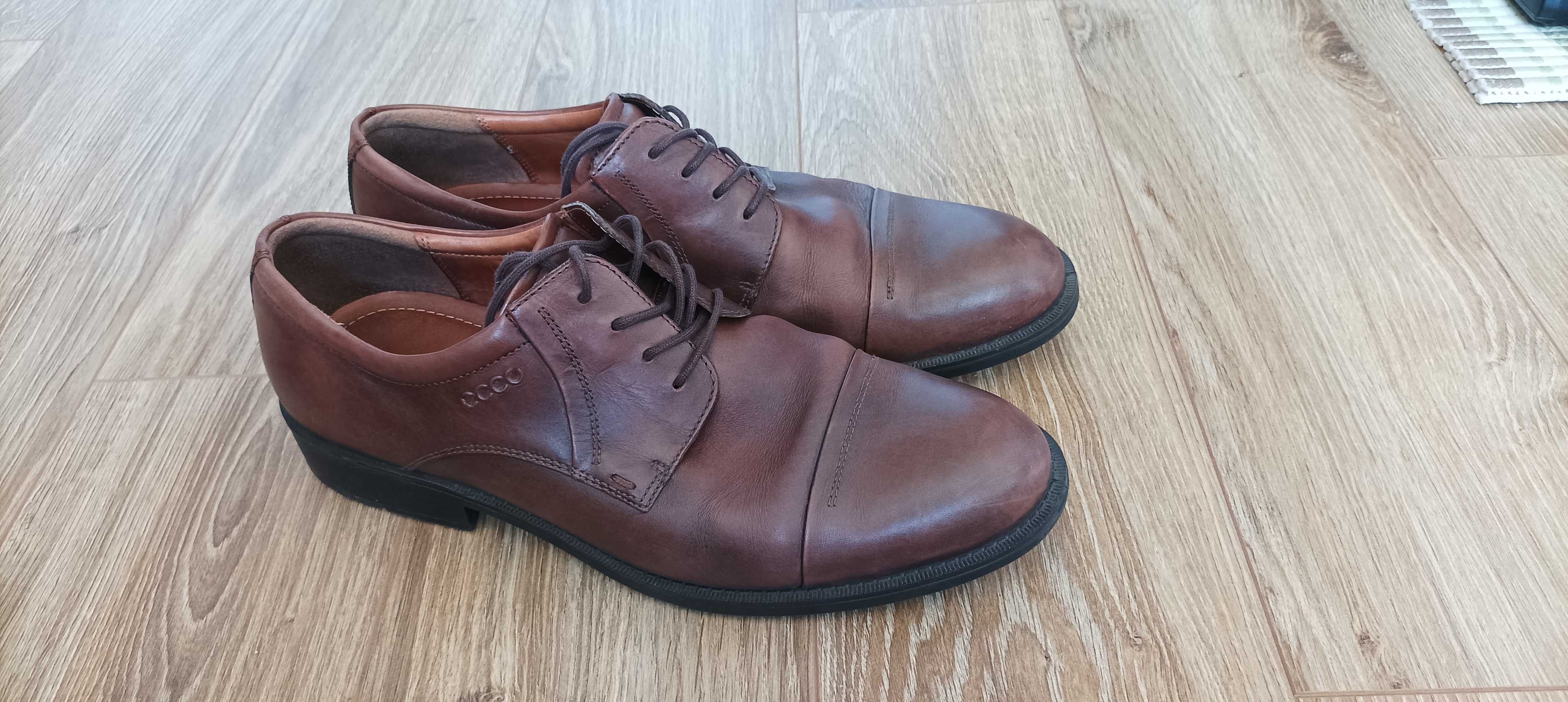 Buty Ecco 44 brązowe