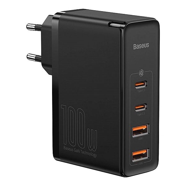 Baseus GaN2 Pro szybka ładowarka sieciowa 100W USB / USB Typ C Quick C