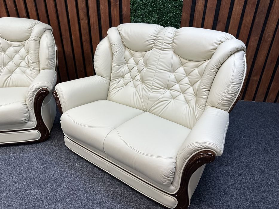 НОВИЙ шкіряний КОМПЛЕКТ 3211 розкладний ІТАЛІЯ кожаный гарнитур шкіра