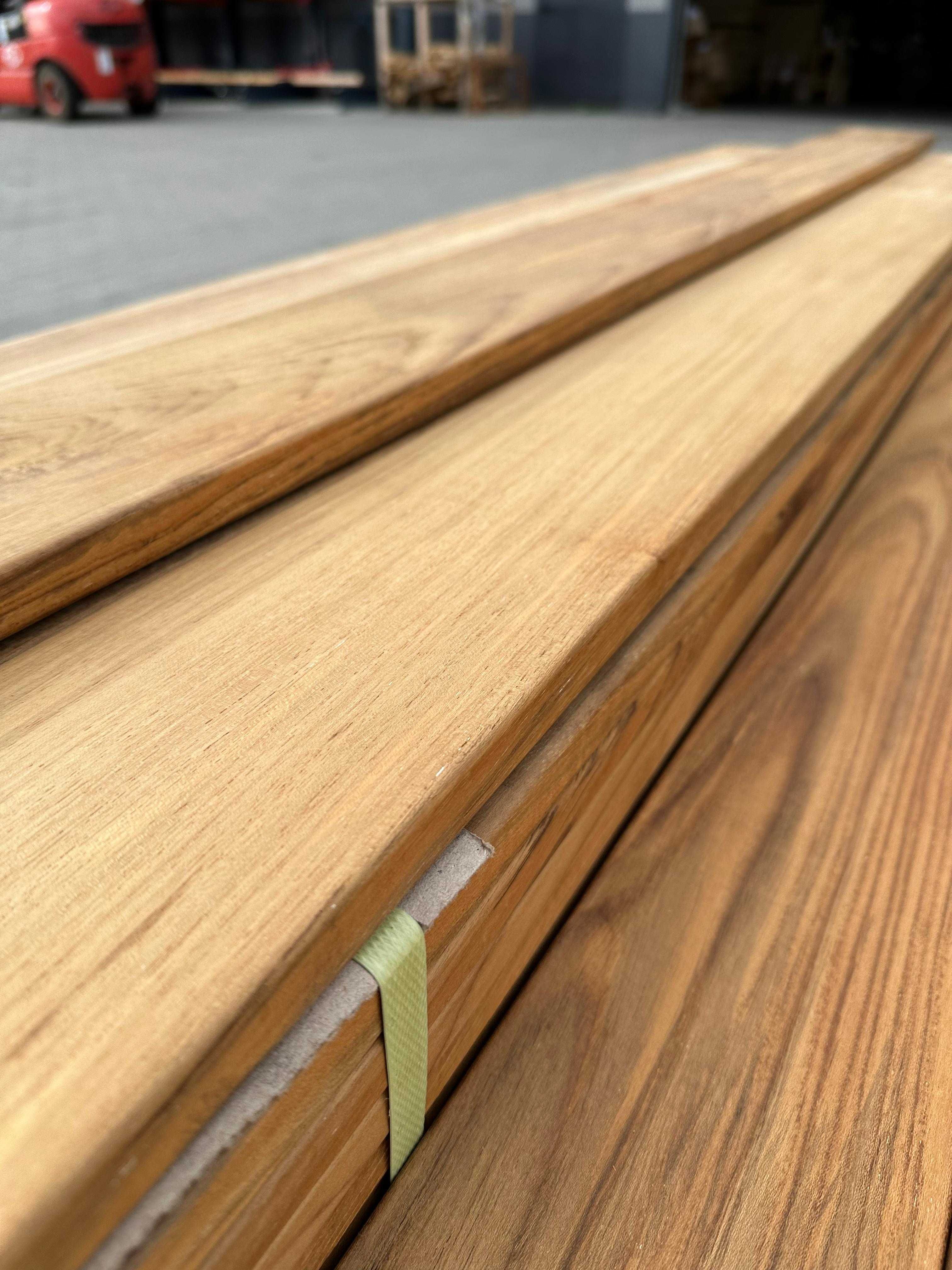 Deska tarasowa Teak 20x90/120x1500mm  Fas KD