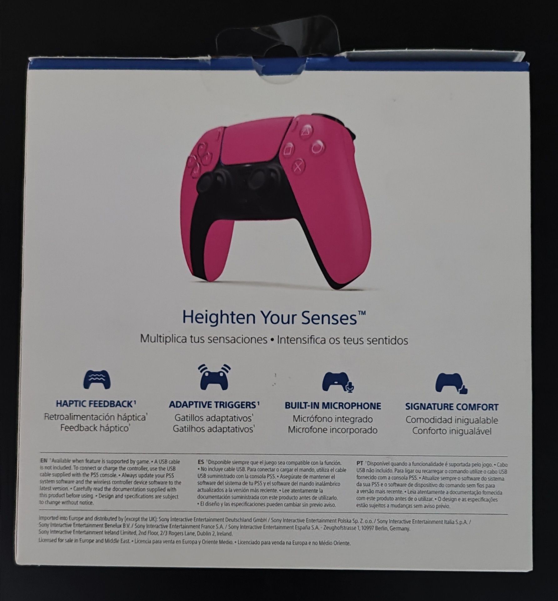 Comando PlayStation 5 DualSense - Rosa