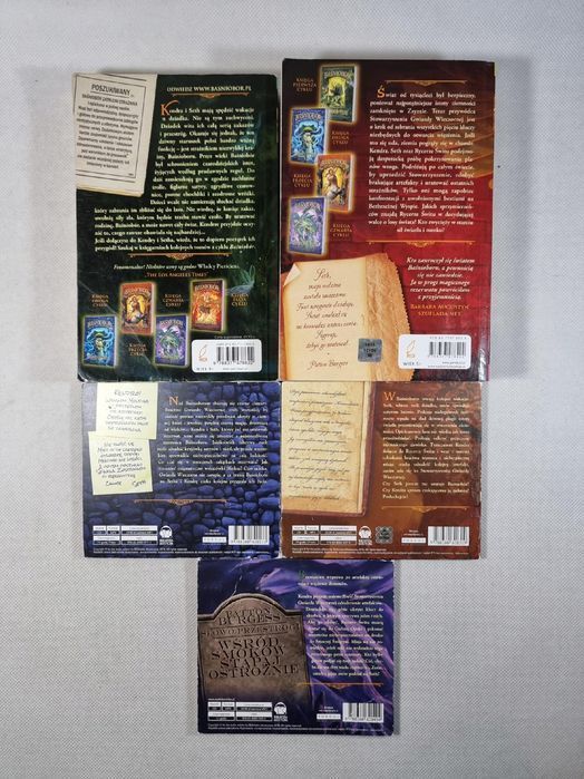 Baśniobór Książki + Audiobook / cała seria / Brandon Mull