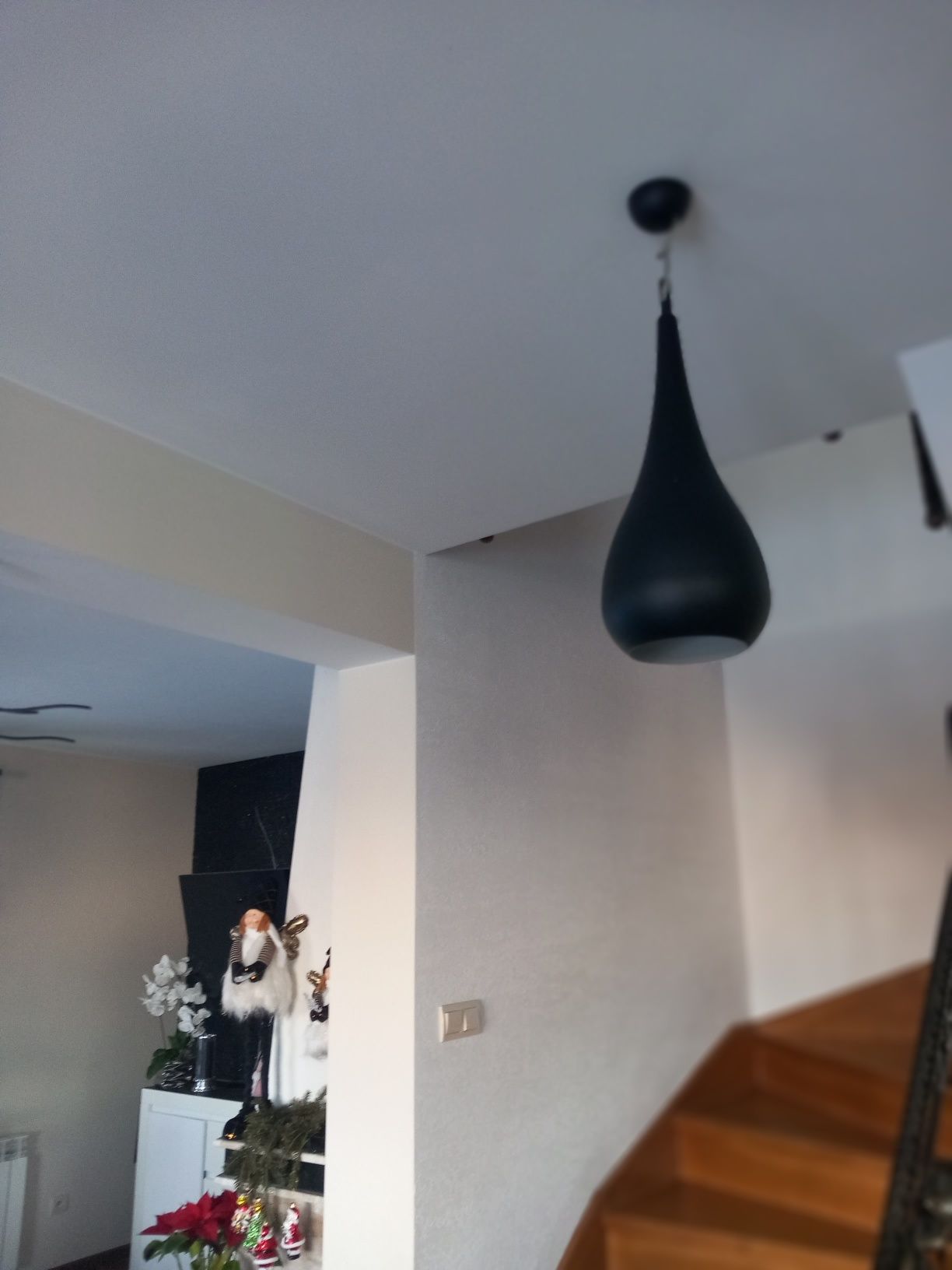 Lampa sufitowa wisząca metalowe