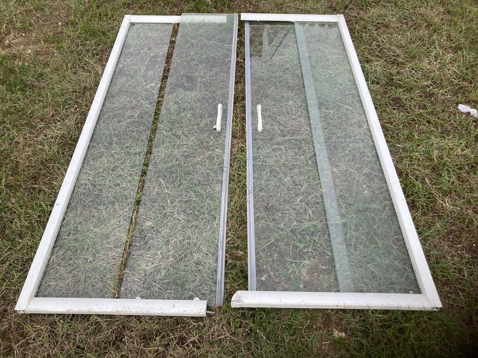 Cabine de duche em vidro em bom estado