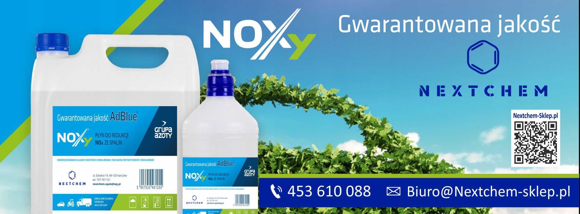 Płyn AdBlue 1000L 200L 20L 10L Noxy Dostawa cała Polska