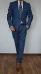 Garnitur Nowy Medicine Rozmiar M Kolor Granatowy Slim Fit