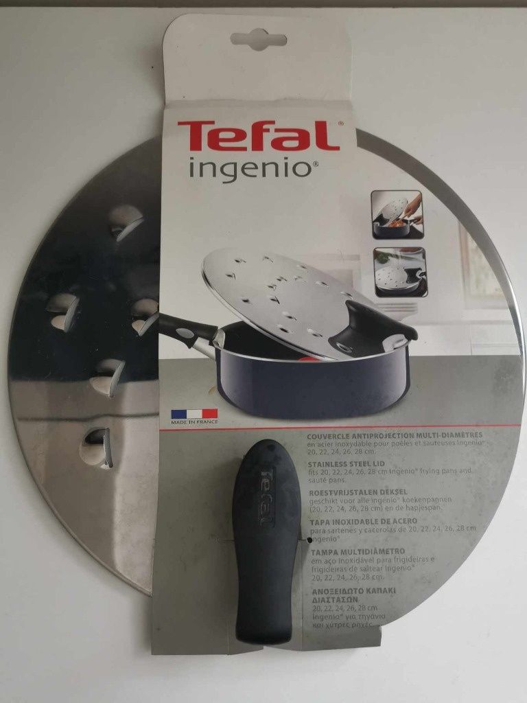 Pokrywka do smażenia TEFAL Ingenio L98298.53 20-28 cm