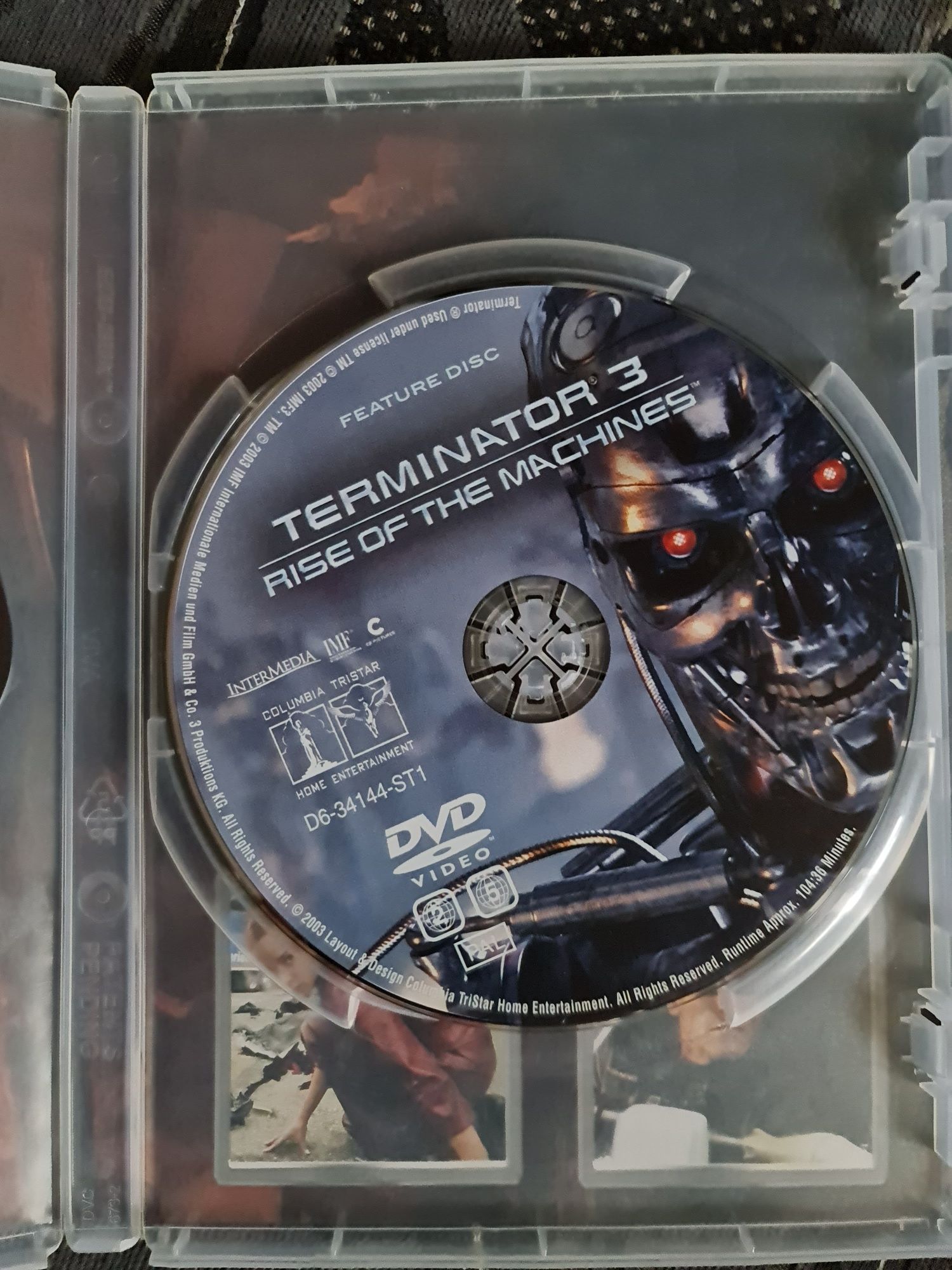 Terminator 3 Bunt maszyn DVD