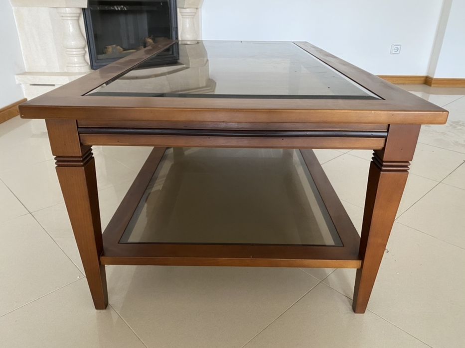 NOVO - Mesa rectângular de apoio de qualidade e moderna