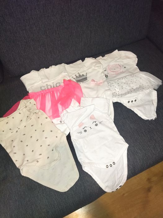 Ubranka dla dziewczynki rozmiar 62