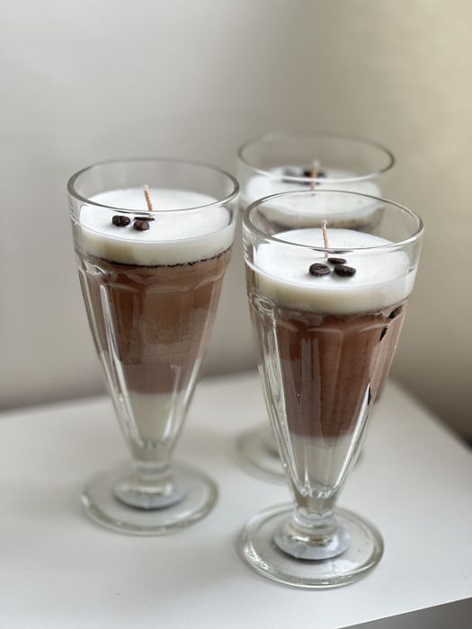 Latte swieca sojowa