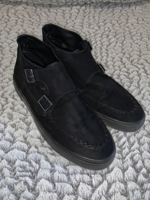 Ботинки черевики чорні чоловічі Zara