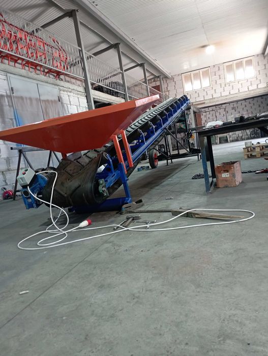 Ленточный конвейер, стрічковий конвеєр, транспортер