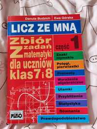 Zbiór zadań  z matematyki klasa 7/8